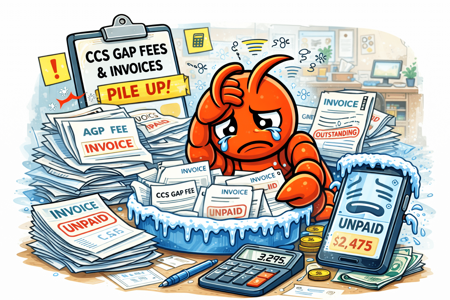 CCS Gap Fees and Outstanding Invoices Pile Up