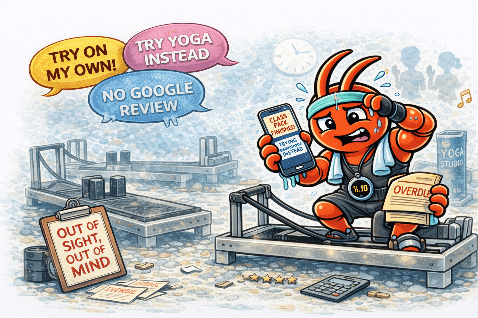 AI agents for Sydney Pilates studios - Clients Drift Away When Packs Run Out