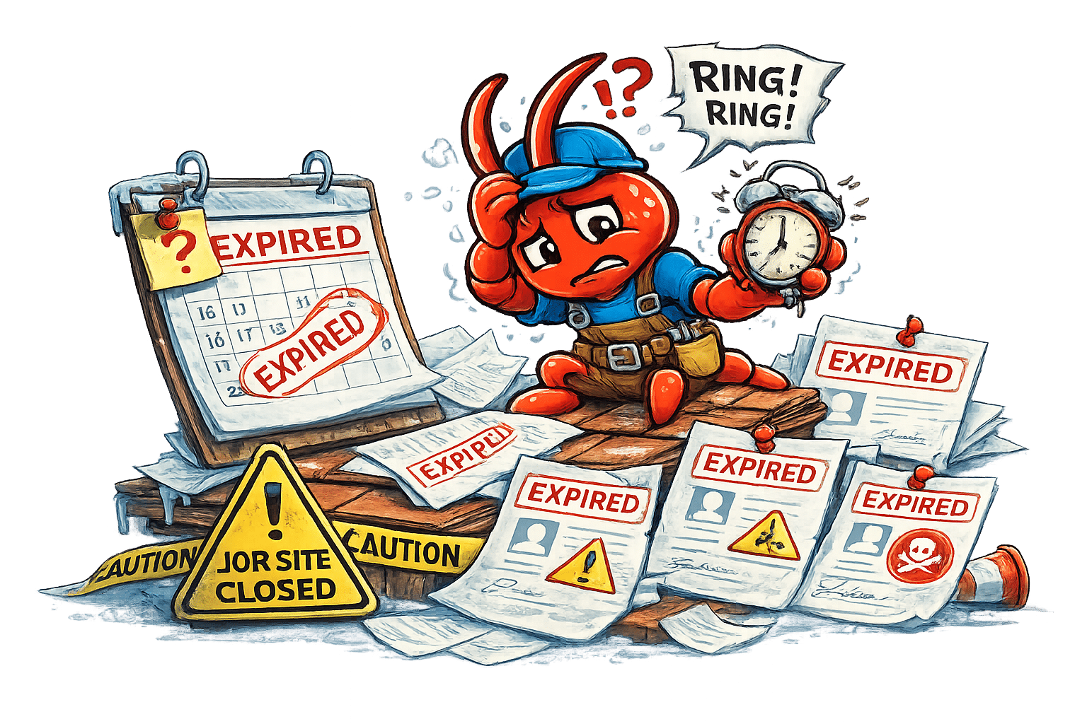 AI agents for Sydney roofers - Licence and Cert Renewals Slip