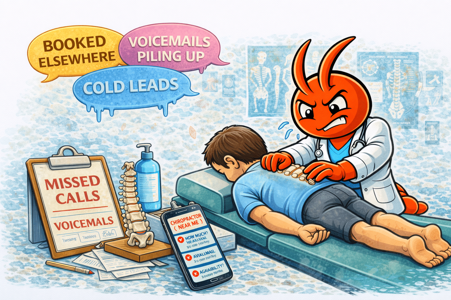 AI agents for Sydney chiropractors - New Patient Enquiries Go Cold While You&rsquo;re With Patients