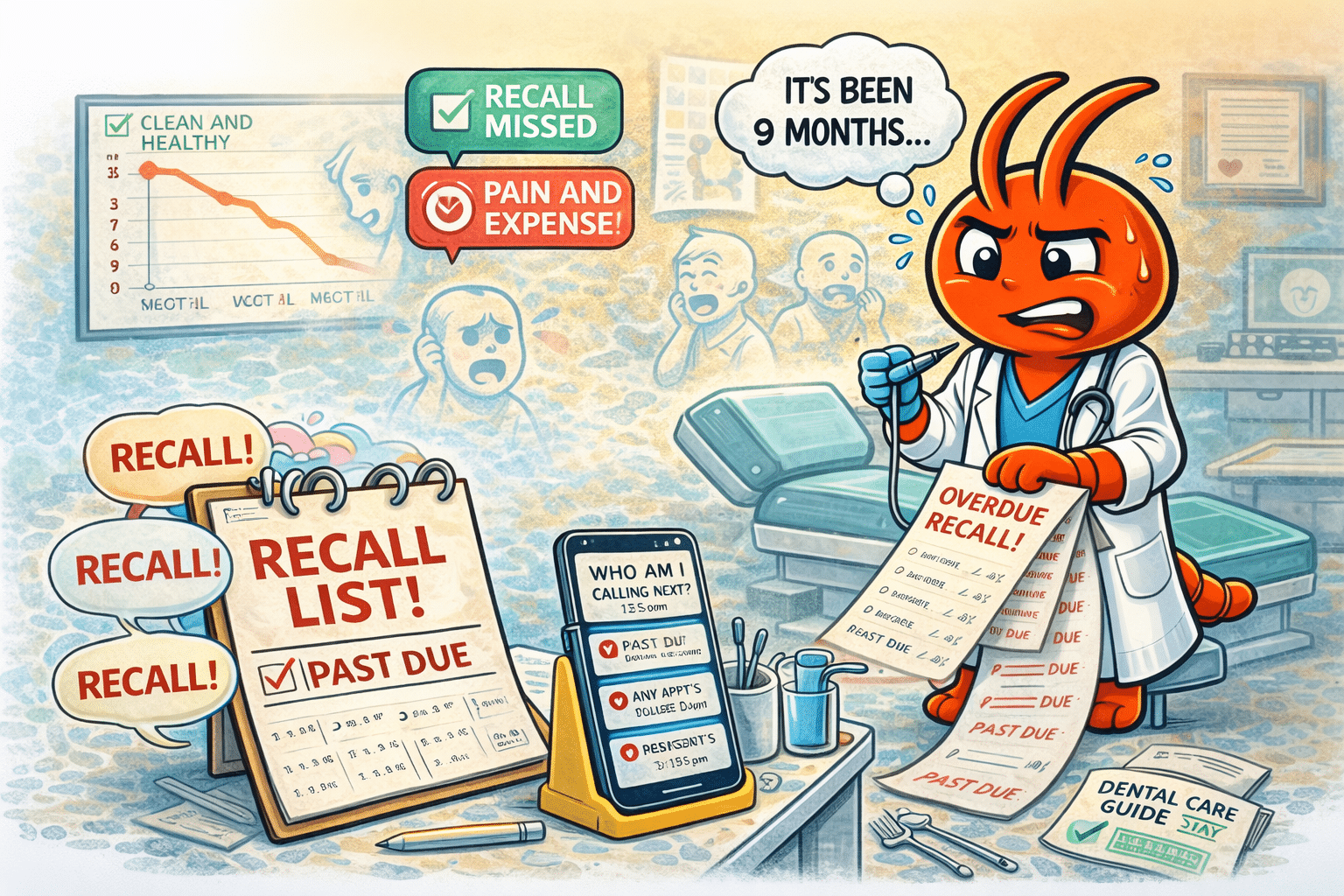 AI agents for Sydney dental clinics - Recalls Slip and Patients Only Return When There's Pain