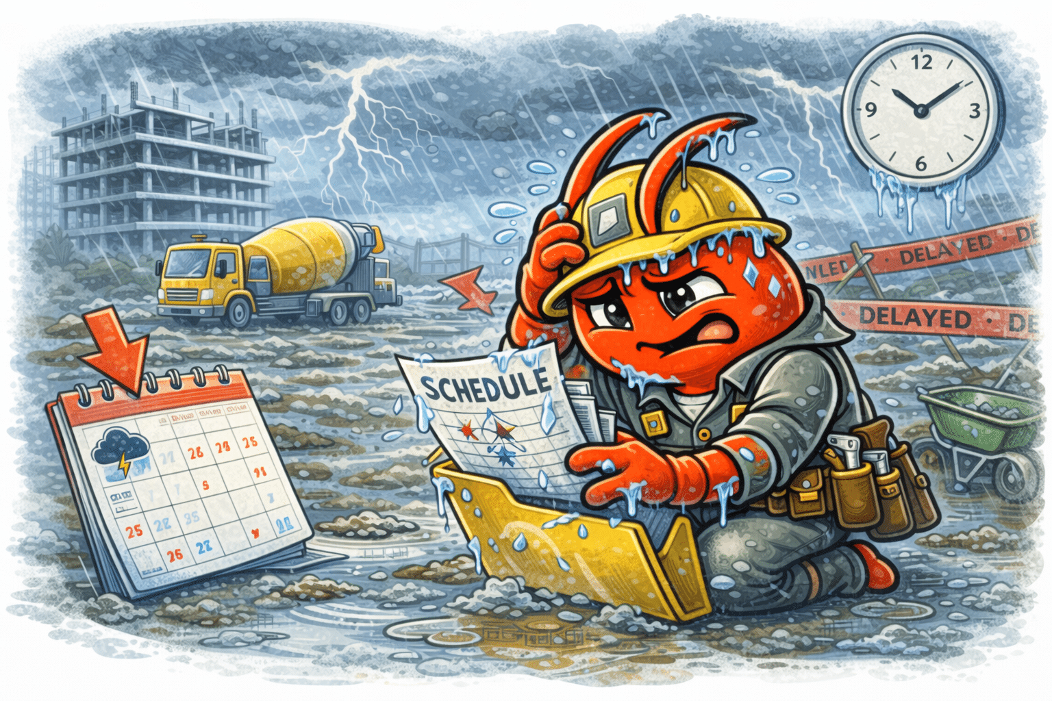 AI agents for Sydney concreters - Weather Delays Kill Your Schedule
